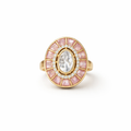 Noor-e-Gul Kundan Statement Ring